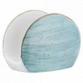 Салфетница 10см фарфор Vanta Aura Aqua Bonna /12/ AAQ VNT 01 PC