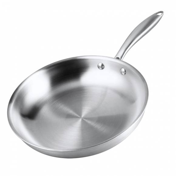 Сковорода 240*45 мм, New Kitchen нерж. индукция Proff Cuisine 81280086