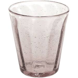 Стакан Колорс 340мл Tognana D=90 H=100 стело розов. 01011318 KL557340055 /1/48/