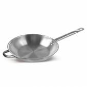 Сковорода 400х55мм нерж. тройное дно индукция Luxstahl 