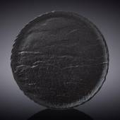 Тарелка 180мм круглая Wilmax WL-661123/A черная /6/48/ Тарелка 180мм круглая Wilmax WL-661123/A черная /6/48/