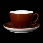 Чайная пара 320мл Corone Gusto коричневая фк1719 Чайная пара 320мл Corone Gusto коричневая фк1719