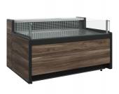 Витрина холодильная Полюс GC111 SP 1,5-2 (рыба на льду) (1008 (Темный дуб)) без боковин Витрина холодильная Полюс GC111 SP 1,5-2 (рыба на льду) (1008 (Темный дуб)) без боковин