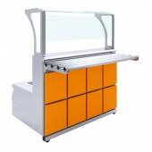 Мармит первых блюд 2-конфорочный индукционный Domino Luxstahl МПИ (С)-1200 Premium Мармит первых блюд 2-конфорочный индукционный Domino Luxstahl МПИ (С)-1200 Premium