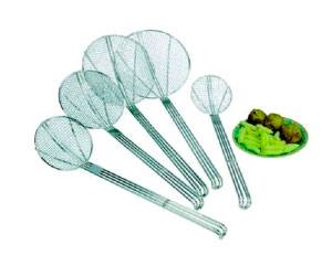 Шумовка 180мм сетчатая нерж. MGSteel WS18N. Шумовка 180мм сетчатая нерж. MGSteel WS18N.