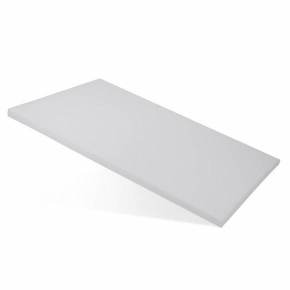 Доска разделочная 350х260х8мм белая пластик Luxstah мки167 Доска разделочная 350х260х8мм белая пластик Luxstah мки167