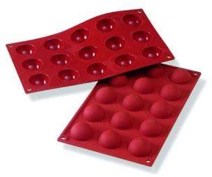 Форма силиконовая "Полусфера" Martellato SF005/N 15 порций Форма силиконовая "Полусфера" Martellato SF005/N 15 порций