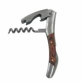 Нарзанник 3-х функц. одноступен. дерев. ручка, нерж. MGsteel 70477 Нарзанник 3-х функц. одноступен. дерев. ручка, нерж. MGsteel 70477