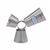 Джиггер 20/30/50 мл. d=38/42/40/ мм. h=115 мм. нерж. MGsteel