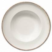 Тарелка для пасты 550мл 30см фарфор Gourmet Retro Bonna E100GRM30CK коричневый край b Тарелка для пасты 550мл 30см фарфор Gourmet Retro Bonna E100GRM30CK коричневый край b
