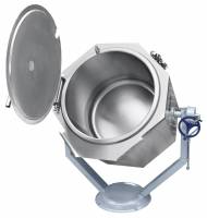 Котел пищеварочный Aбат КПЭМ-100 ОР ручной привод, без миксера