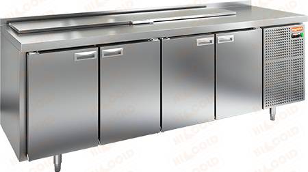 Стол холодильный для салатов Hicold SL2-1111GN (1/6) с крышкой Стол холодильный для салатов Hicold SL2-1111GN (1/6) с крышкой