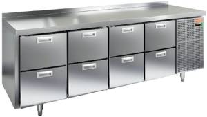 Стол холодильный Hicold SN2222/TN 8 ящиков Стол холодильный Hicold SN2222/TN 8 ящиков