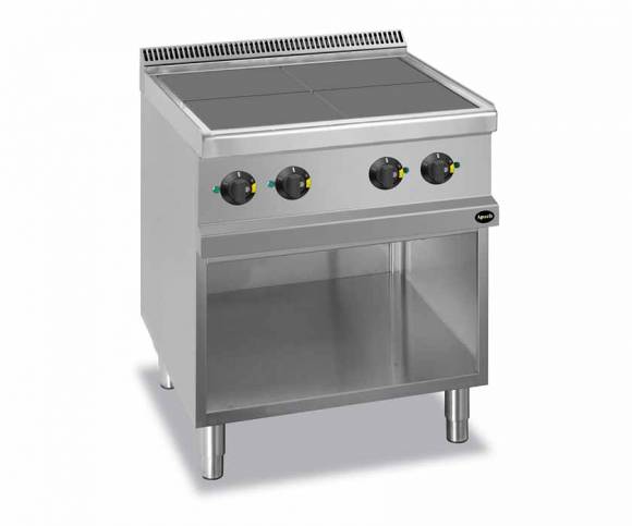 Плита электрическая 4 конфор. Apach APRE-77QP на открытой базе Плита электрическая 4 конфор. Apach APRE-77QP на открытой базе