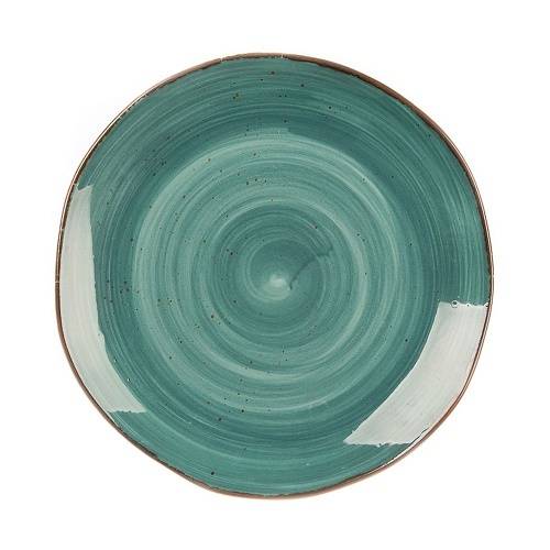 Тарелка 210мм фарфор Fusion Green Sea P.L. 81223163 /8/