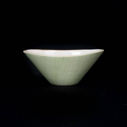 Емкость для соуса 85мл 118х60мм  Corone Nature зеленая /144/