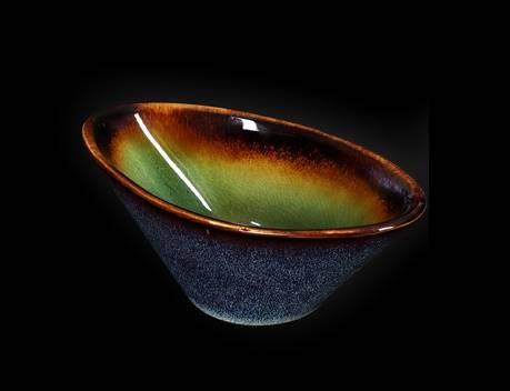 Емкость для соуса 80мл 118мм Corone Verde синий+зеленый HL497070 фк0718