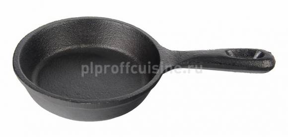 Сковорода чугунная порционная 130мм с ручкой P.L. 70M2S-12.7 /60/ Сковорода чугунная порционная 130мм с ручкой P.L. 70M2S-12.7 /60/