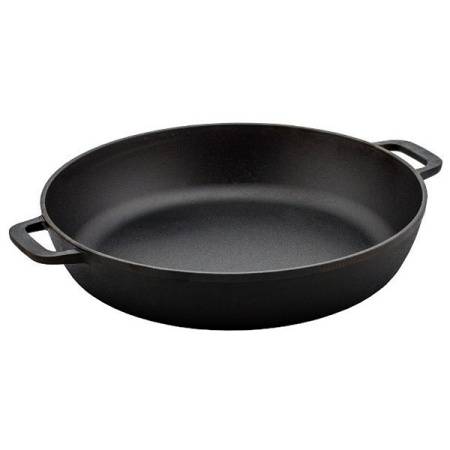 Сковорода d=40 см. h=9,8 см. 10,5 л. чугун глубокая с 2 ручками /1/ Сковорода d=40 см. h=9,8 см. 10,5 л. чугун глубокая с 2 ручками /1/