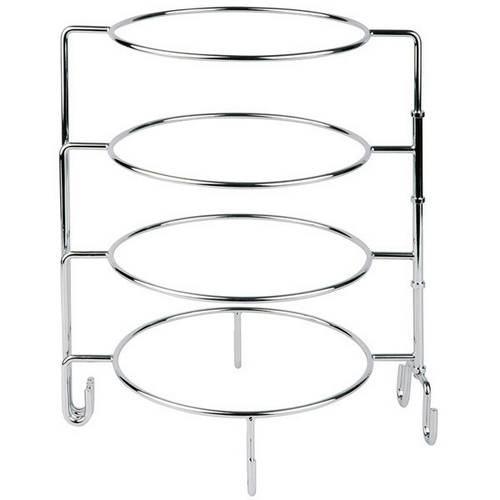 Этажерка на 4 тарелки (без тарелок); хром Aps 33225
