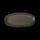 Блюдо овальное 235x110мм Corone Luminare серый фк1906 Блюдо овальное 235x110мм Corone Luminare серый фк1906