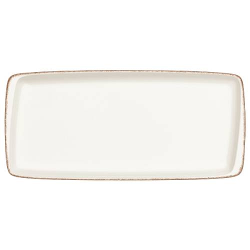 Тарелка прямоугольная 34х16см фарфор Moove Retro Bonna E100MOV35DT b