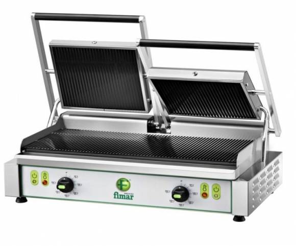 Гриль контактный Fimar PE50R (рифленая + рифленая) Гриль контактный Fimar PE50R (рифленая + рифленая)