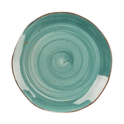 Тарелка 300мм фарфор Fusion Green Sea P.L. 81223165 /4/