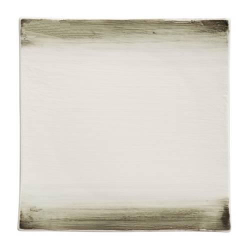 Тарелка квадратная «Айсио»; фарфор; H=31, L=196, B=196мм; белый, серый T8600948