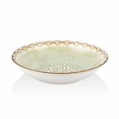 Глубокая тарелка 25 cм, 1300мл.фарфор Rome By Bone TN-RM-FL-25-CK /6/ Глубокая тарелка 25 cм, 1300мл.фарфор Rome By Bone TN-RM-FL-25-CK /6/