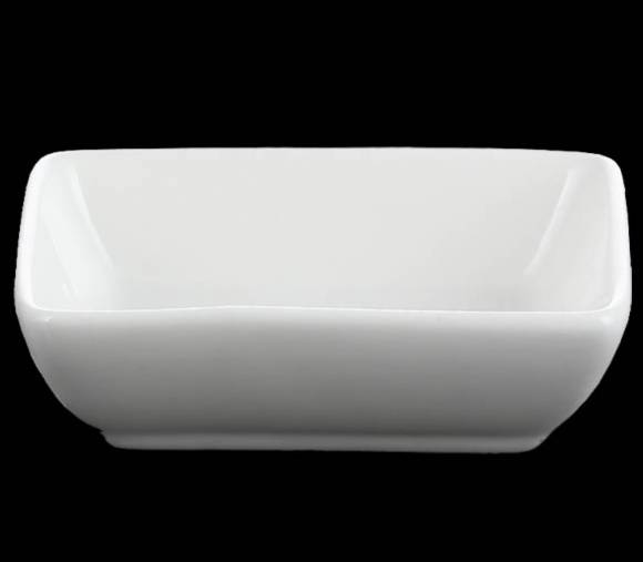 Блюдце для соуса 60 мл 80х60мм прямоугольное Wilmax WL-996012/А /6/144/