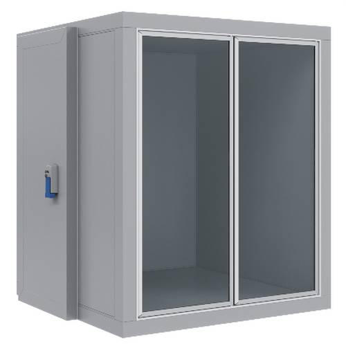 Камера холодильная со стеклянным фронтом Polair КХН-3,87 СФ 1740х1360х2200 две двери Х7