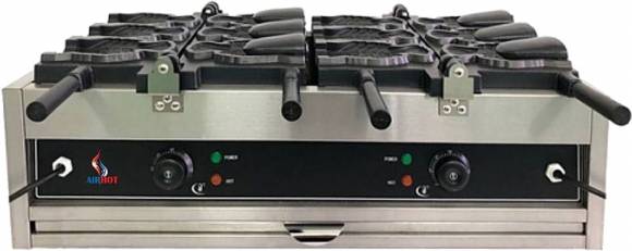 Вафельница Airhot WBFT-6 для японских вафель "Рыбки" 6шт.