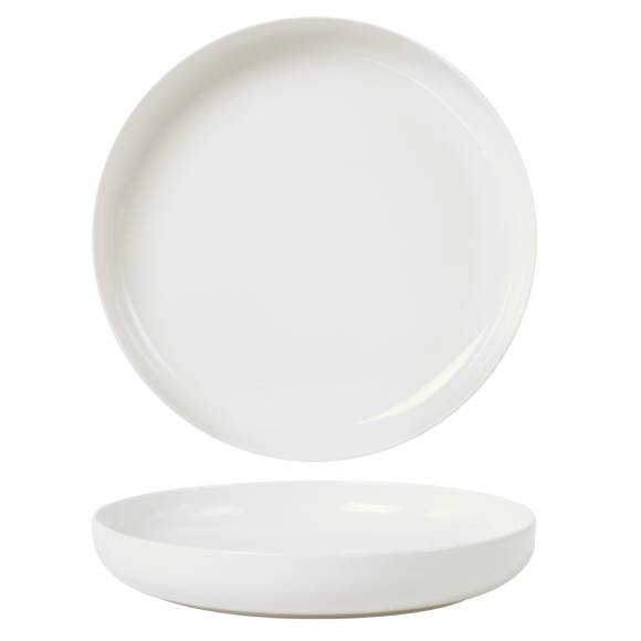 Тарелка с бортом 255 мм фарфор NOBLE Fine Plus 095057A /6/ Тарелка с бортом 255 мм фарфор NOBLE Fine Plus 095057A /6/