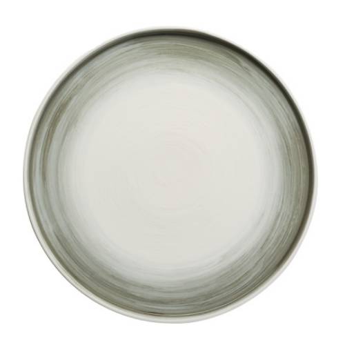 Тарелка с высоким бортом «Айсио»; фарфор; D=279, H=17мм; белый, серый T8600999 Тарелка с высоким бортом «Айсио»; фарфор; D=279, H=17мм; белый, серый T8600999