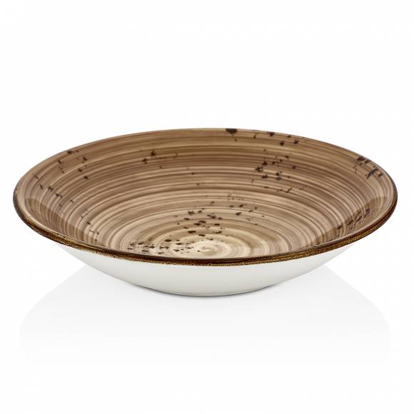 Тарелка глубокая 1600 мл 280мм фарфор Vintage By Bone HA-VT-FL-28-CK /6/ Тарелка глубокая 1600 мл 280мм фарфор Vintage By Bone HA-VT-FL-28-CK /6/