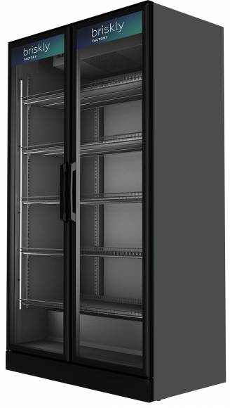 Холодильный шкаф Briskly 11 (RAL 7024) графитовый серый Холодильный шкаф Briskly 11 (RAL 7024) графитовый серый