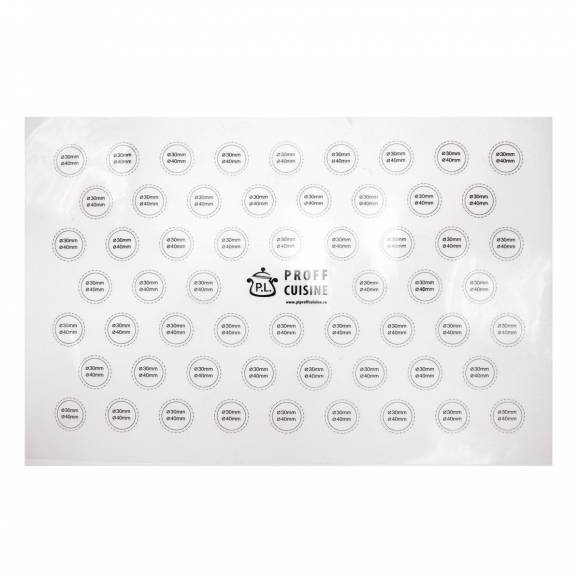 Коврик для выпечки силиконовый 60*40 см, P.L. Proff Cuisine SM140