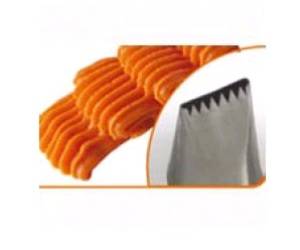 Насадка кондитерская "Зубчатая лента" 20*3мм Martellato BD 301