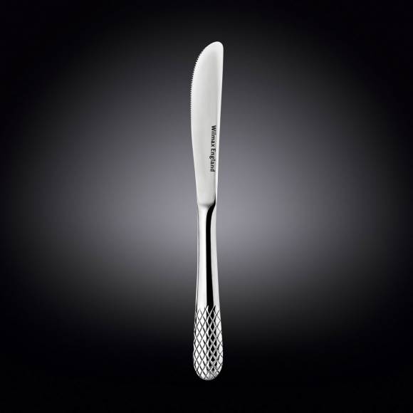 Нож десертный Джулия 18/10 3,5 мм 20,5 см Wilmax 999205 /24/