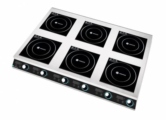 Плита индукционная 6-конфорочная Hurakan HKN-ICF35DX6