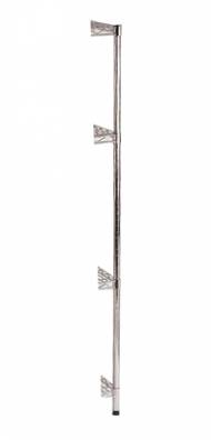 Комплект из 4 стоек 1800мм Kocateq NYPO1800 хромированные для стеллажа HY