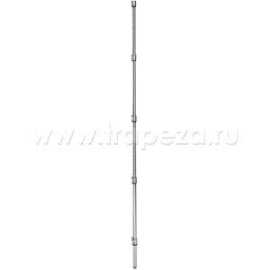 Стойка стационарная 1390мм для стеллажа Metro хромированная 54P (для сухих помещений) Стойка стационарная 1390мм для стеллажа Metro хромированная 54P (для сухих помещений)