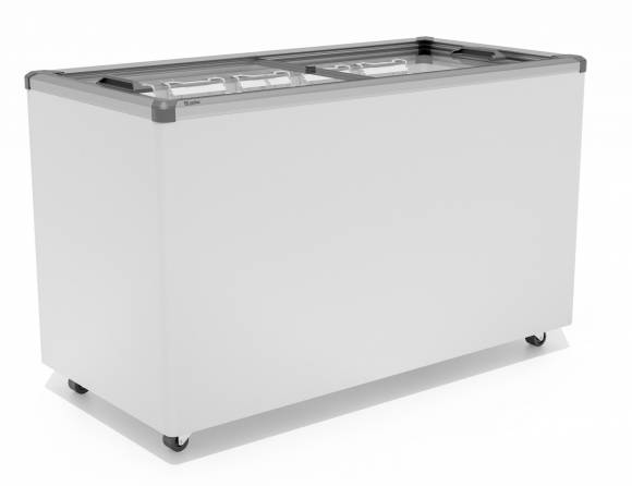 Ларь морозильный Frostor Gellar FG 400 C v25 серый с прямым стеклом Ларь морозильный Frostor Gellar FG 400 C v25 серый с прямым стеклом