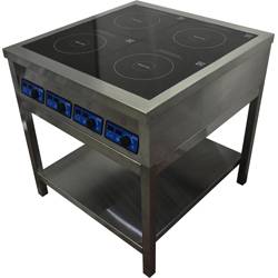 Плита индукционная ЦМИ ПИ-4 комбинир. (конфорка 2х3,5/2х5кВт) Плита индукционная ЦМИ ПИ-4 комбинир. (конфорка 2х3,5/2х5кВт)