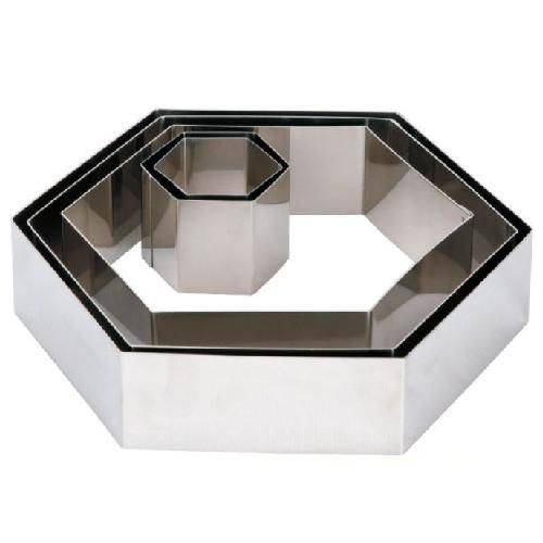 Форма кондитерская "Шестиугольник" 12х14см h 4см Maco CRHN8 Форма кондитерская "Шестиугольник" 12х14см h 4см Maco CRHN8